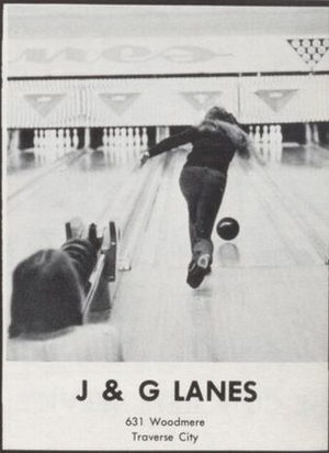J&G Lanes (T.C. Recreation) - 1974 Tc High School Yearbook Ad